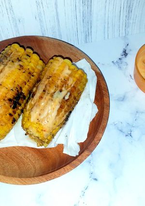 Foto resep Jagung bakar rebus saus mayones