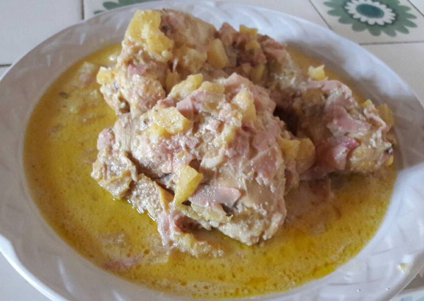 Pollo a la hawuaiana