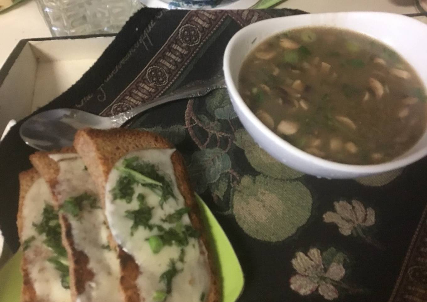 Mushroom soup fast and tasty