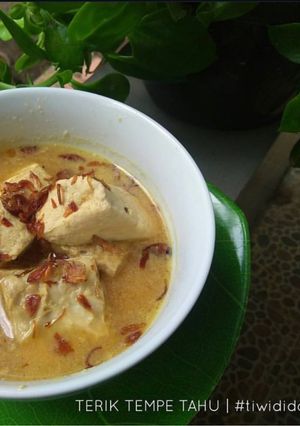 Foto resep Terik tempe tahu