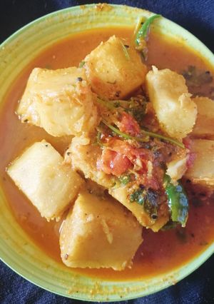 ওলের ডালনা(oler dalna recipe in Bengali) রেসিপির প্রধান ছবি