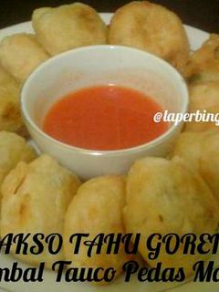 Foto resep Bakso tahu goreng praktis / cemilan ikan