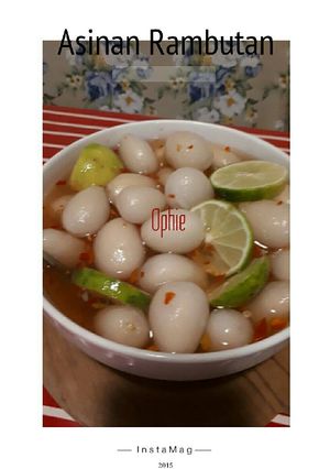 Foto resep Asinan Rambutan