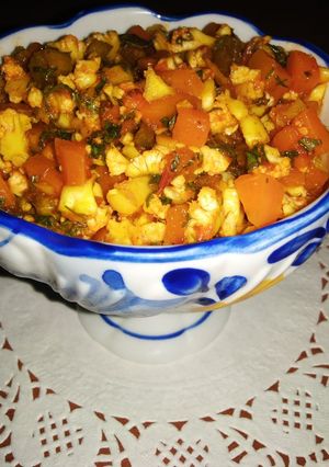 عکسی از دستور ترشی هندی تند