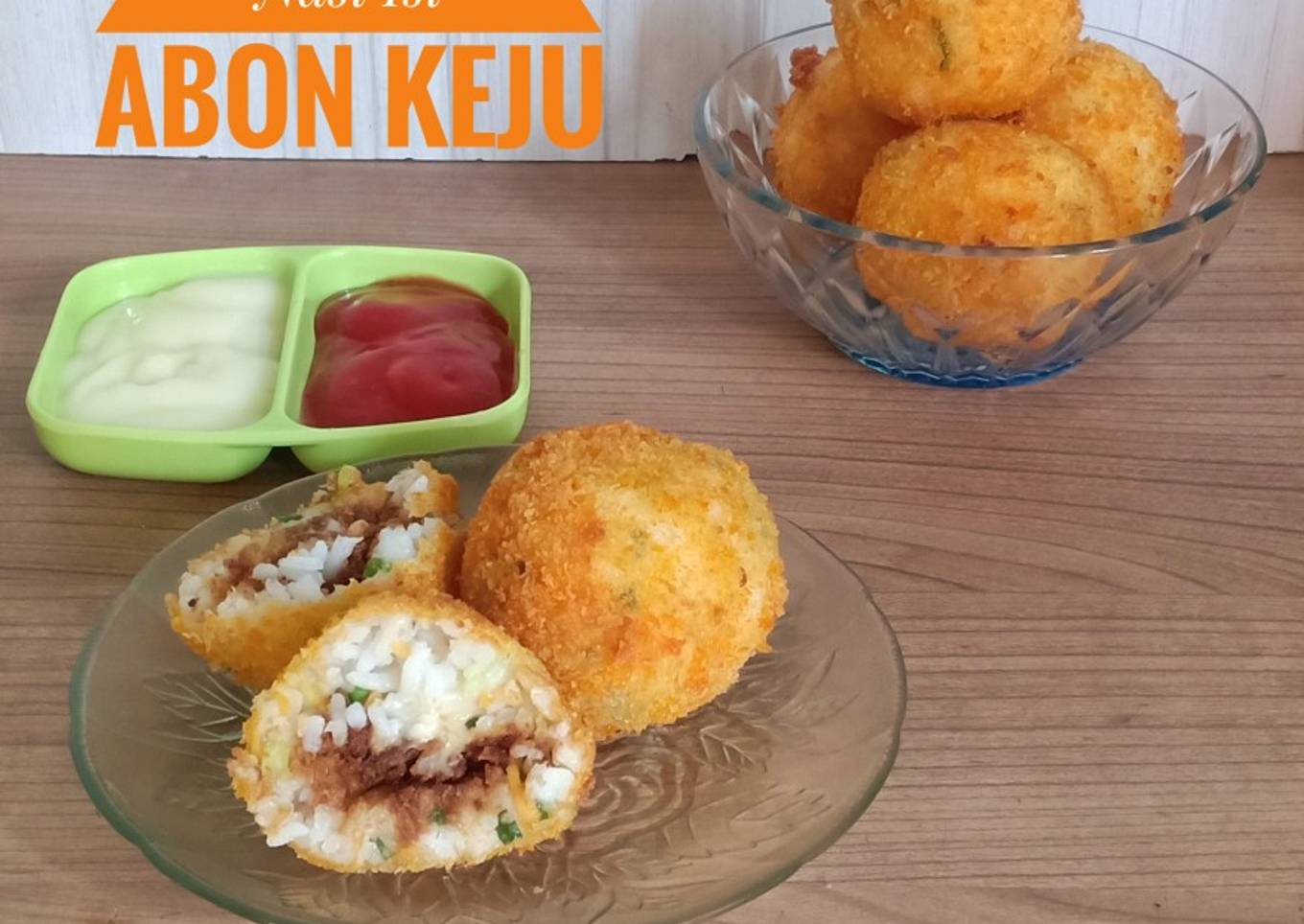 22. Bola- Bola Nasi Isi Abon Keju