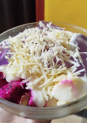 Foto resep Salad buah simple pemula