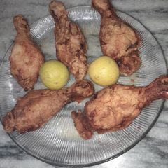 A picture of KFC style fried Chicken.
