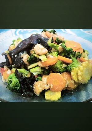 Foto resep Brokoli seafood