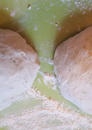 Une photo de Pâte à Pizza aux Basilic