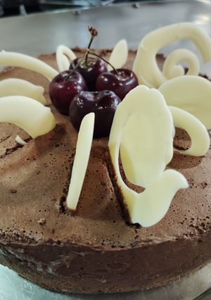 Una foto de Tarta Mousse de chocolate