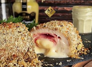 Gambar Baked Chicken Cordon Bleu | SUPER EASY