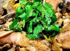 Foto resep Ayam Kukus Jahe Chili Oil