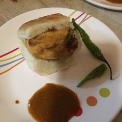 A picture of Vada pav.