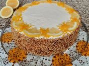 Una foto di torta ricotta e fecola