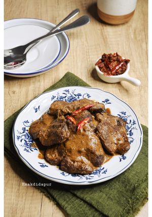 Foto resep Rendang Daging Simple