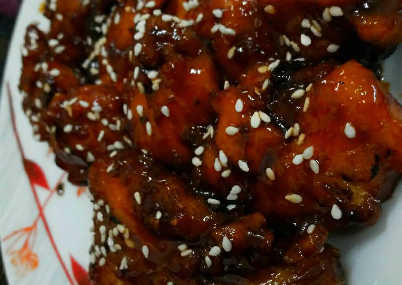 Honey chicken