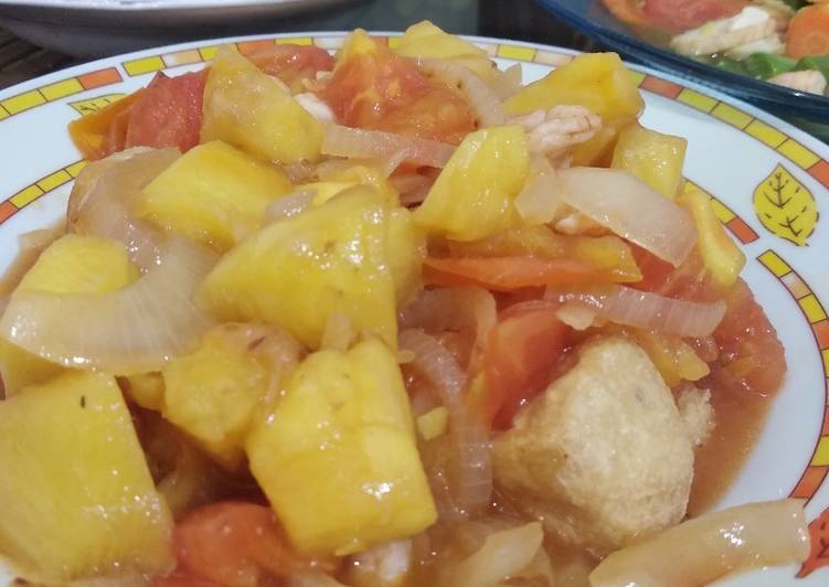 Bumbu memasak 06. Tahu udang nanas Anti Gagal