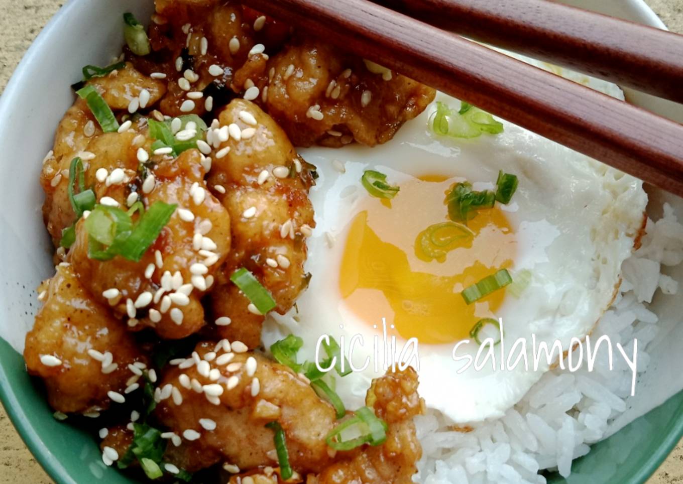 Korean Honey Garlic Chicken