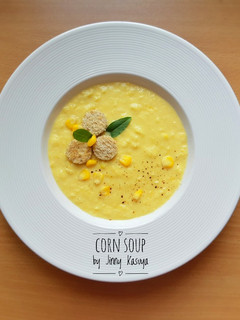 A picture of Corn Soup.