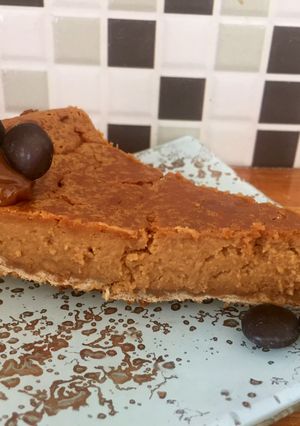 Una foto de Cheesecake de dulce de leche