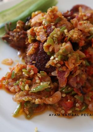 Foto resep Ayam sambal pecak