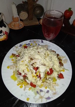 Una foto de Papa loca