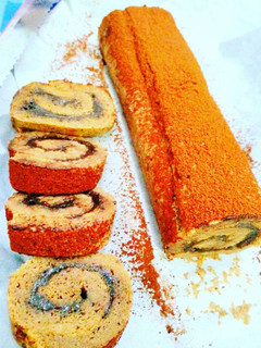 Foto resep Roll Cake Choco Gamache Filling