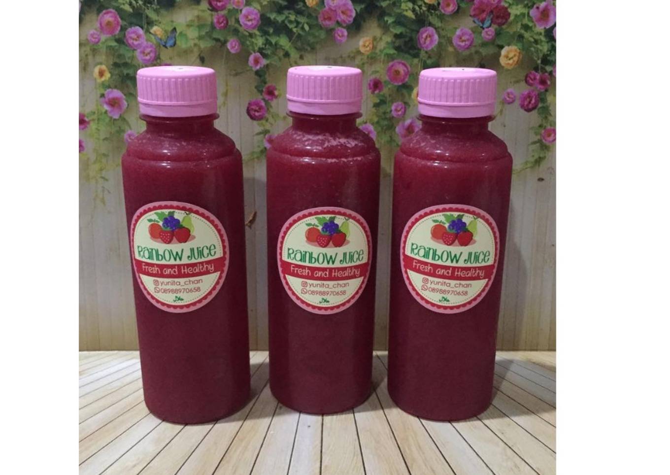 Diet Juice Beetroot Pineapple Pear Passion Fruit