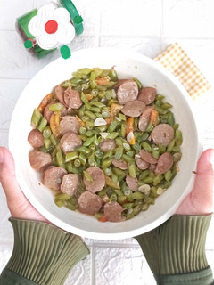 Foto resep Tumis buncis & bakso