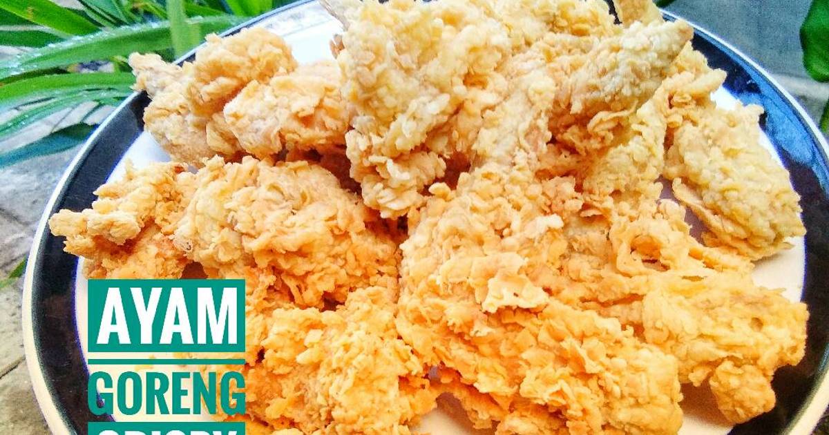 Resep Ayam Goreng Crispy oleh Ganis Gamalius - Cookpad