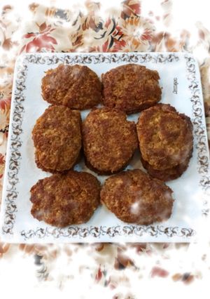 عکسی از دستور کتلت نخود