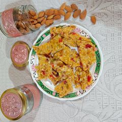 A picture of Dry fruit chikki.