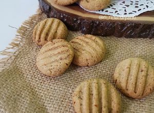 Foto resep 176. Cookies Kurma Tepung Gasol Beras Merah (MPASI)
