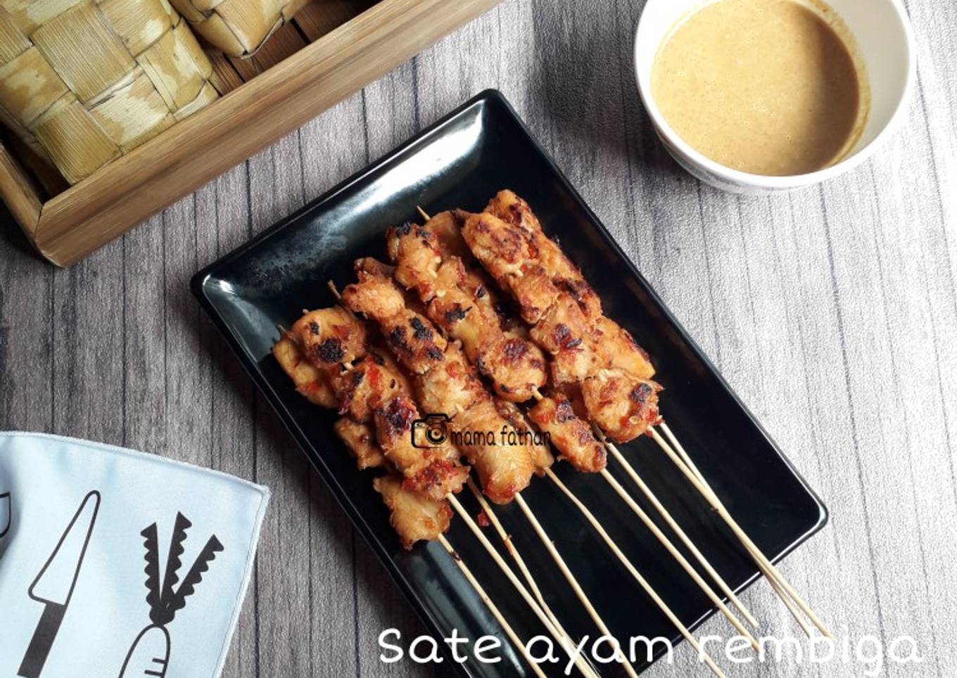 Sate ayam rembiga