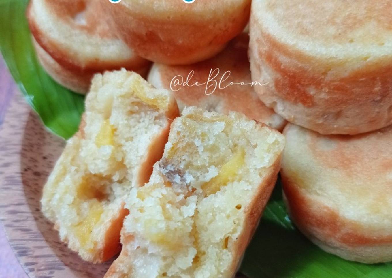 846. Kue Kamir Pisang Nangka a.k.a. Apem Arab