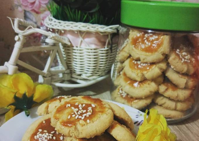 Langkah Mudah untuk Menyiapkan Peanut butter cookies Anti Gagal