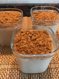 Una foto de Yogures de galletas de spéculoos