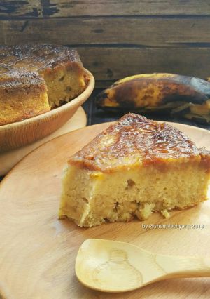 Foto resep Banana Upside-down Cake #BikinRamadhanBerkesan #day4