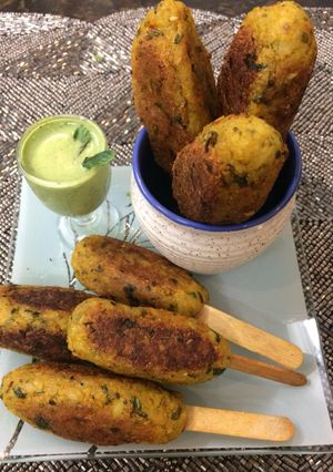 A picture of Sweet corn kebab.