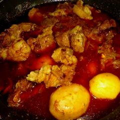 A picture of Bangali style Mutton Korma/Mangser Jhol.