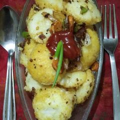 A picture of Idli chilli.