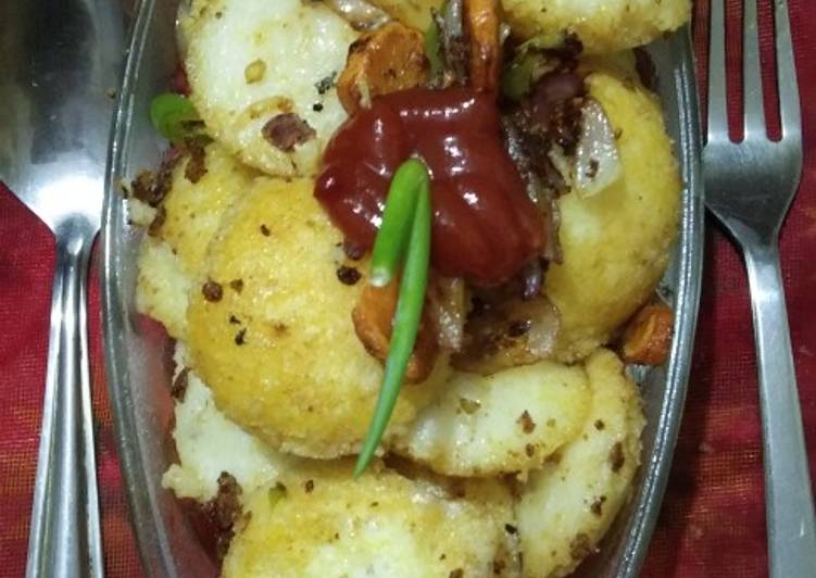 Simple Way to Prepare Any-night-of-the-week Idli chilli