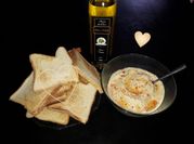 Una foto de dip saludable