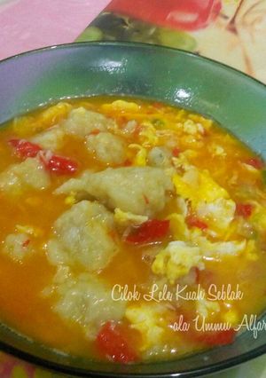 Foto resep Cilok Lele Kuah Seblak ala Ummu Alfard