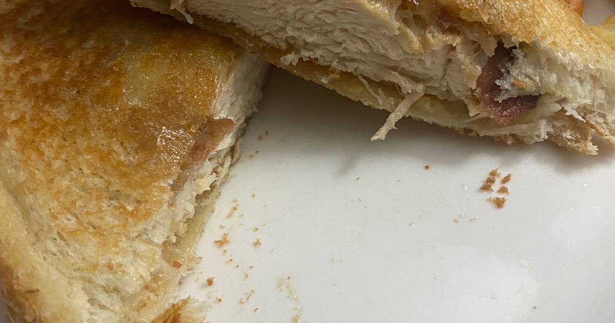 Honey dijon Chicken and Bacon Panini Recipe by Blackstone Tabatha