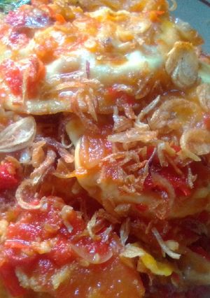 Foto resep Sambal Goreng Telor Ceplok