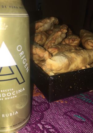 Una foto de Empanadas de carne cortada a cuchillo🥟🇦🇷