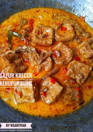 Foto resep Sayur Krecek Kerupuk Kulit