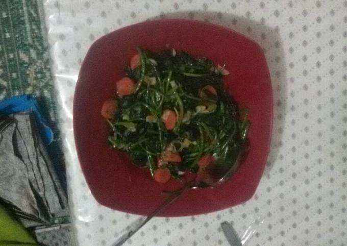 Wajib coba! Resep praktis memasak Tumis Daun Ubi yang menggugah selera