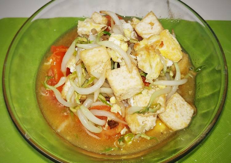 Tumis T3 (Toge, Tahu, Telur)